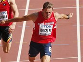 Adam Sebastian Helcelet vyhrl svj rozbh zvodu na 100 metr, prvn...