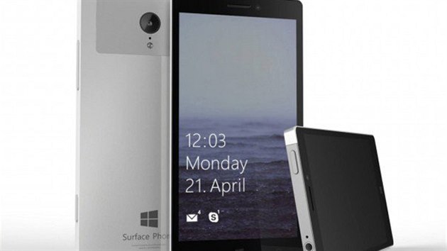 Microsoft Surface Mobile oima nezvislho designra