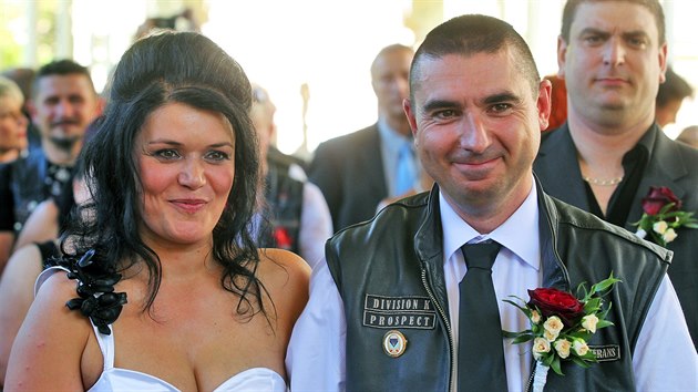 Motorksk svatba v Karlovch Varech (29. srpna 2015)