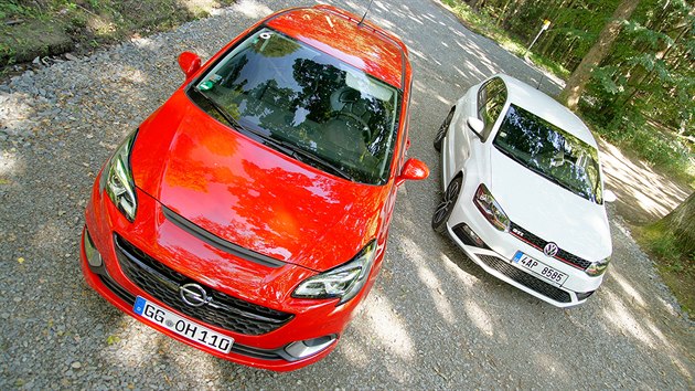 VW Polo GTI proti Opelu Corsa OPC