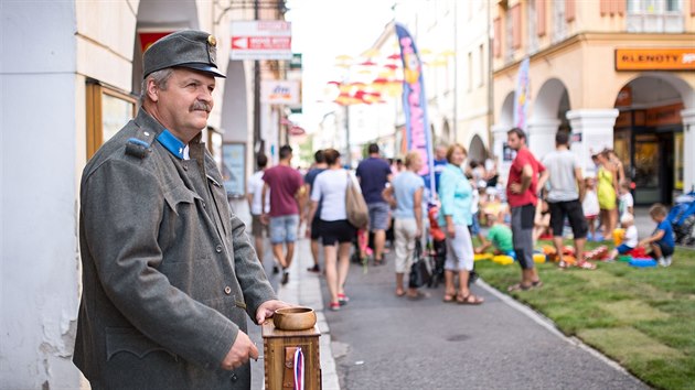 Centrum Budjovic oilo akc Msto lidem/lid mstu (srpen 2015).