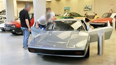 Prototypy zkrachovalé karosárny Bertone míí do aukce. (1976 Bertone Ferrari...