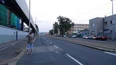 Požár bývalého areálu ČKD v Kolbenově ulici v pražských Vysočanech (22. srpna... Požár bývalého areálu ČKD v Kolbenově ulici v pražských Vysočanech (22. srpna...