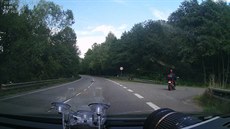 Policie stíhala motorkáře Policie stíhala motorkáře