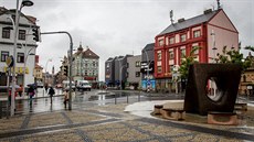 Křižíkovo náměstí v Táboře je po poslední úpravě lépe průjezdné. Křižíkovo náměstí v Táboře je po poslední úpravě lépe průjezdné.