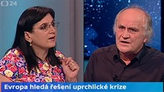 Klára Samková a Michael Kocáb v pořadu Události, komentáře 26. srpna 2015 Klára Samková a Michael Kocáb v pořadu Události, komentáře 26. srpna 2015