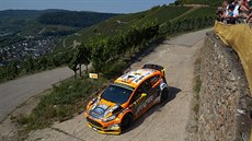 Martin Prokop při Německé rallye Martin Prokop při Německé rallye