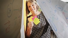 Lenka Bořánková z Klatov patří mezi průkopnice výuky matematiky takzvanou... Lenka Bořánková z Klatov patří mezi průkopnice výuky matematiky takzvanou...