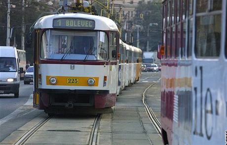 Cesta tramvají skonila pro cizince na záchytce, hrozí mu dva roky vzení. Ilustraní foto