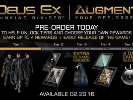 Deus Ex: Makind Divided - Augment Your Pre-Order