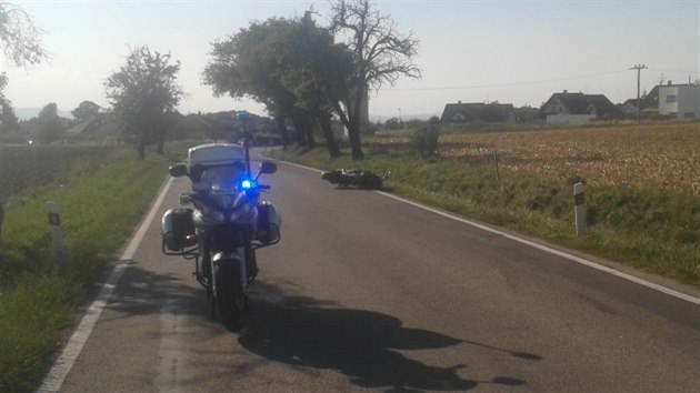 Tragick nehoda se stala v sobotu odpoledne u Srubce na silnici mezi Budjovicemi a Ledenicemi.