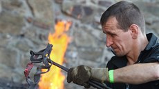 Na akci Hefaiston dorazilo na hrad Helfštýn více než deset tisíc lidí. Kováře... Na akci Hefaiston dorazilo na hrad Helfštýn více než deset tisíc lidí. Kováře...