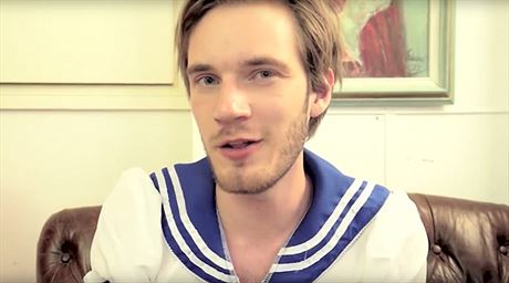 Youtuber PewDiePie, se kterým Disney ukonilo spolupráci ji 16. února.