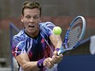 Tom Berdych v prvnm kole US Open