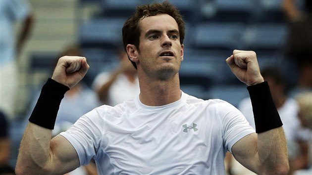 Britsk tenets Andy Murray se nadel na postup do 3. kola US Open.