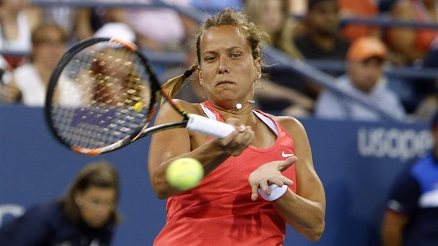 esk tenistka Barbora Strcov hraje ve 3. kole US Open.