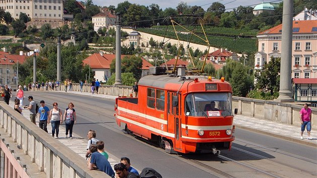 Tramvaj T3M evidenního ísla 5572