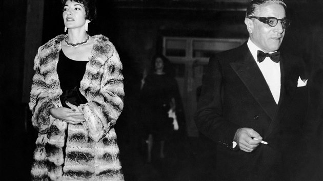 Opern zpvaka Marie Callasov byla dlouholetou soust Onanissova ivota.