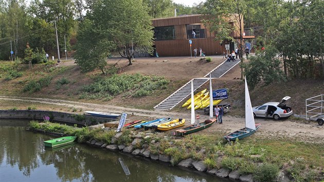 Novostavba lodnice se stala naplnnm dlouholetho pn ostravskch vodk. (3. z 2015)