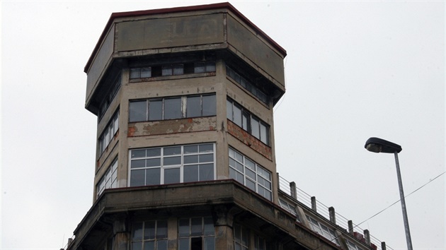 V bývalé nuselské továrny Regula ped rekonstrukcí v roce 2014.