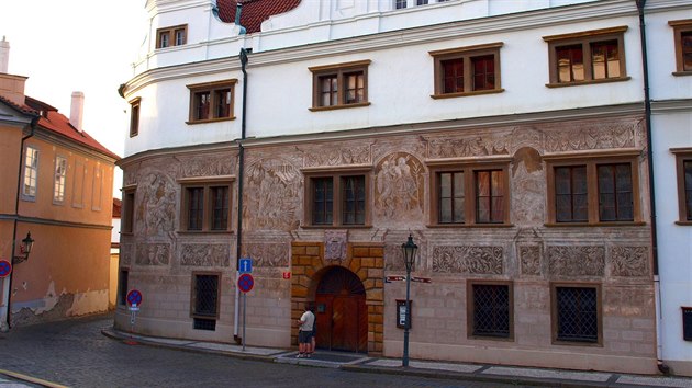 Martinický palác na Hradčanském náměstí v Praze