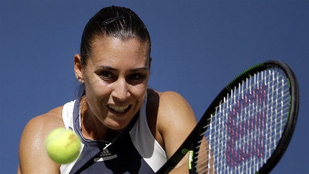 BEKHEND. Flavia Pennettaov ve tvrtfinle US Open.