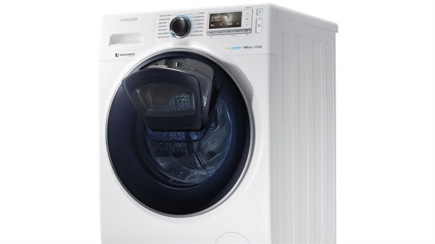 Praka Samsung WW8500 AddWash AddWash je vybavena funkcemi, kter lze propojit jak s chytrmi telefony se systmem Android, tak i se zazenmi iOS. Dky tomu mte pehled o aktulnm prbhu pracho cyklu, ale tak si  zvolit, aby vs telefon upozornil tsn ped zatkem novho cyklu. Lze pak teba vloit jemn prdlo pouze na cyklus mchn.