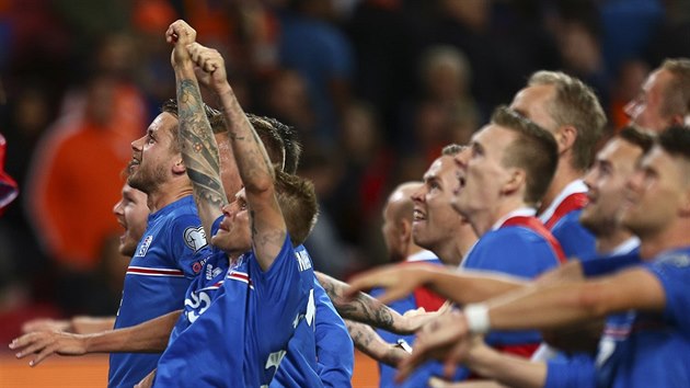 Islandt fotbalist slav vhru v Nizozemsku.