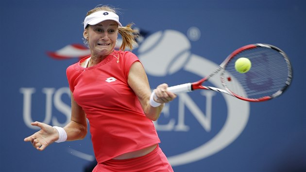 Jekatrina Makarovov ve tetm kole na US Open