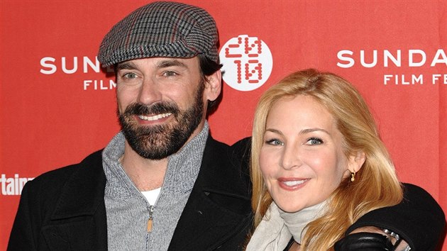 Jon Hamm a Jennifer Wesfeldtov