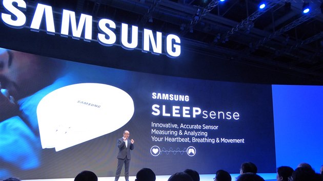 Samsung Sleep sense monitoruje vae pohyby, dech a tep.