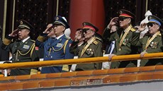 Pekingem ve čtvrtek hřměla armádní přehlídka (3. září 2015) Pekingem ve čtvrtek hřměla armádní přehlídka (3. září 2015)