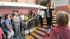 Den otevřených dveří v jihlavském Horáckém divadle (5. září 2015). Den otevřených dveří v jihlavském Horáckém divadle (5. září 2015).