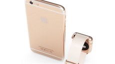 iPhone 6s v barv rového zlata, jak jej vymodeloval grafik Martin Hajek