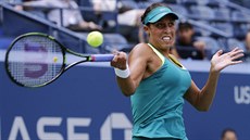 Madison Keysová bhem utkání druhého kola US Open