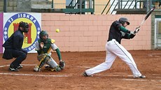 Momentka ze softballového zápasu Hroši Havlíčkův Brod - Tempo Praha Momentka ze softballového zápasu Hroši Havlíčkův Brod - Tempo Praha
