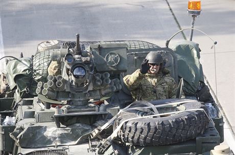 Americké obrnnce Stryker se v posledních letech staly jedním ze symbol vojenské pítomnosti USA v Evrop.