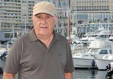 Amancio Ortega, majitel odvní spolenosti Zara.