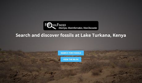 Nový web, který umoní zkoumat fotografie za úelem hledání fosilí.