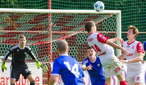 Momentka z utkání Pardubice - Olomouc B