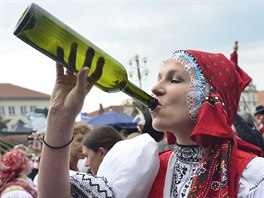 Návtvníci slavností mohou kroje vidt v celé jejich kráse a pestrosti. Jsou...