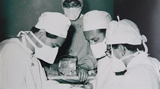 Jedna z mnoha operací v historii jablonecké nemocnice.