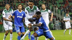 Pítí soupe Slovanu Liberec ve skupin Evropské ligy Olympique Marseille si...