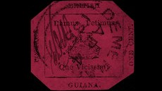 Nejdraí a nejvzácnjí známka svta - Britská Guiana "One Cent magenta" z...