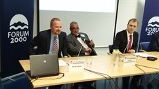 Předseda ODS Petr Fiala a šéf TOP 09 Karel Schwarzenberg při debatě o roli... Předseda ODS Petr Fiala a šéf TOP 09 Karel Schwarzenberg při debatě o roli...