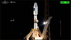 Galileo 9 a 10 míří na oběžnou dráhu. 11.9.2015. Galileo 9 a 10 míří na oběžnou dráhu. 11.9.2015.
