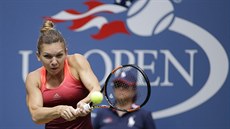 BEKHEND. Simona Halepová v semifinále US Open.