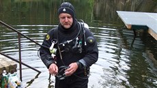 Potáp z Univerzity Karlovy David Vondráek chce pekonat rekord a strávit v...