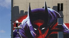 Dvě olomoucké budovy zdobí po 8. ročníku StreetArt festivalu obří grafitti.... Dvě olomoucké budovy zdobí po 8. ročníku StreetArt festivalu obří grafitti....
