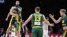 Oslava litevských basketbalistů Oslava litevských basketbalistů